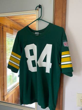Vintage Green Bay Packers Rawlings Sand Knit Jersey - Large $27