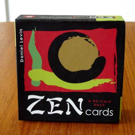 ZEN CARDS Daniel Levin New Age Thought 50 Card 2-Sided Deck Inspiratio $15