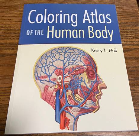 Photo coloring atlas of the human body $25