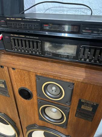 Photo stereo equipment klh fisher adison and more $500