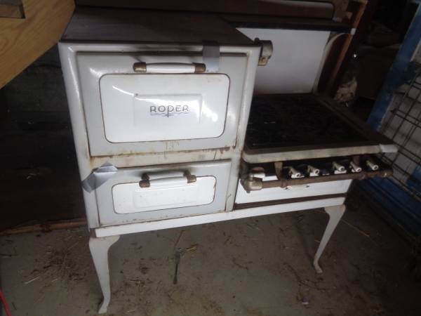 Photo 1920s  Roper Left Hand Gas Stove Oven Range Display Only REDUCED  $125