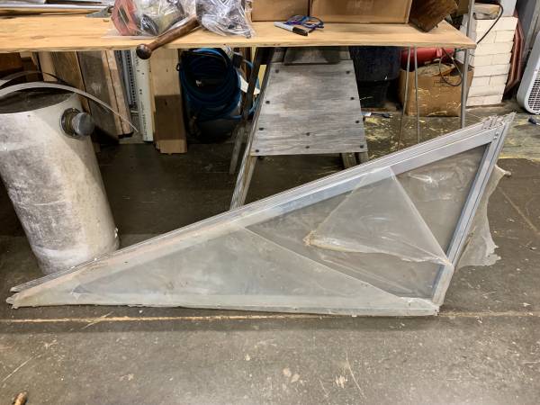 Photo 4--Boat Windows Triangle Shaped (Clubhouse, Shed)--$45.00 Each $45