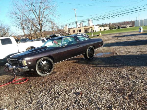 74 impala custom glass house donk cheappppp 4500 wooster cars trucks for sale mansfield oh shoppok 74 impala custom glass house donk