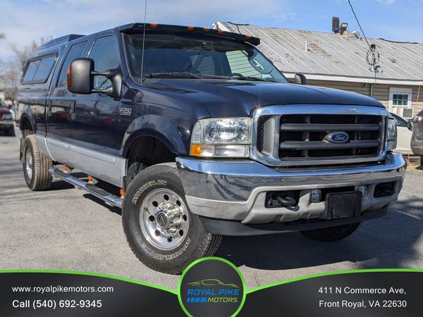 Photo 2003 Ford F250 SD LOW MILEAGE Crew Cab XLT 4D 6 34 ft V8 5.4L 4x4 - $17,140 (front royal)