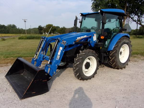 2018 New Holland Workmaster 65 4wd Tractor w/ Cab & Loader $45,900 ...