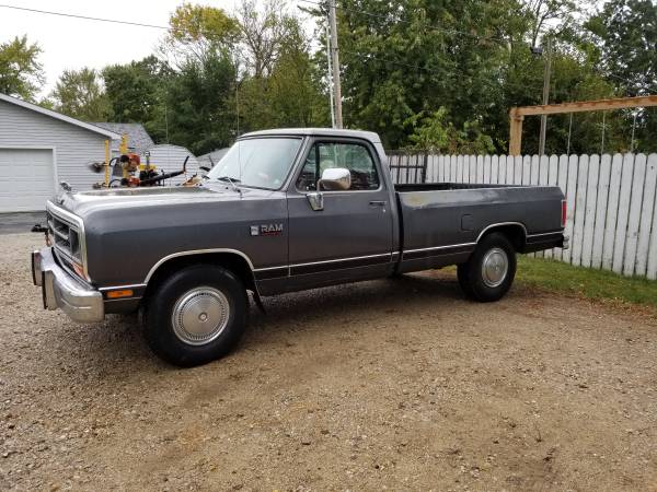 1990 Dodge Ram 250 LE - $6000 (Shelbyville IL.) | Cars & Trucks For ...