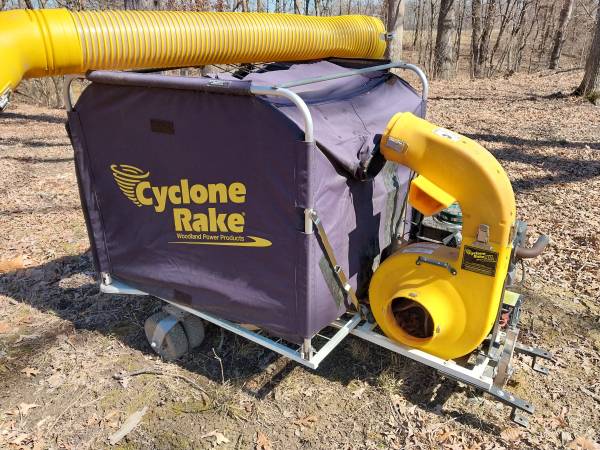 Sc105 Cyclone Rake Cyclone rake lawn vaccuum $1,000 | Garden Items For Sale | Mattoon, IL ...