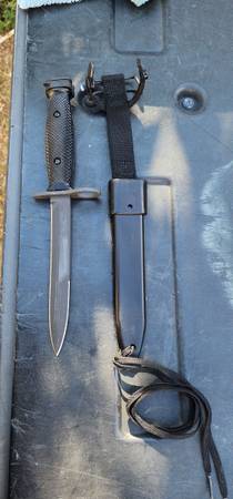 Photo American Military Vintage M7 Bayonet Tactical Knife OKC 494  M10 Scabbard  US $70