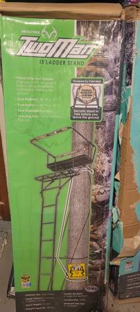 Photo Ladder stand - 15 foot 2 Man Stand $140