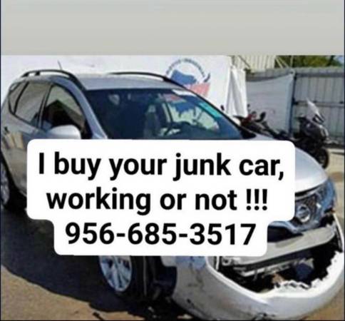 Photo We Buy Junk Cars ONLY WITH TITLE - $1,000 (Alamo)