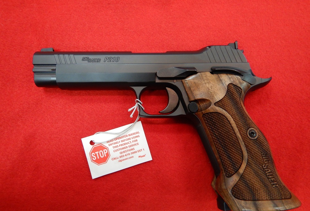 SIG P210 TARGET NIB 5 PISTOL 9MM for sale NIB Sports Goods For Sale