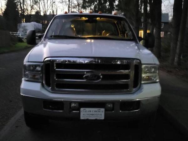 Photo FORD F-350 SUPER DUTY LARIAT 4DR CREW CAB 4X4 dodge chevrolet toyota - $23,995 (503-979-1979 - www.clearchoiceautomotive.net)