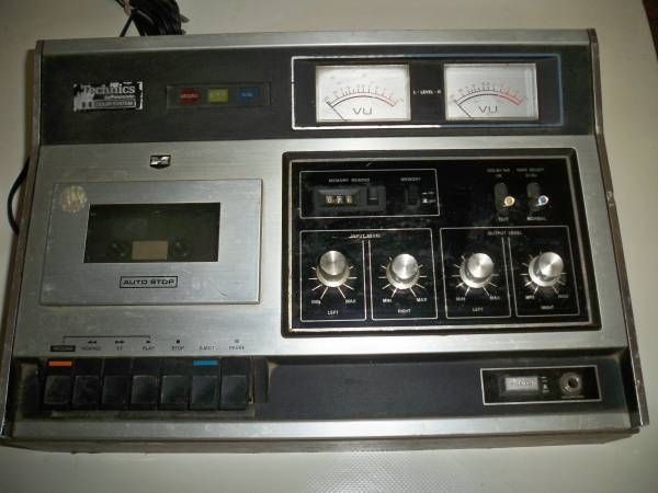 Photo Technics-Panasonic RS-625 Top-Loader Tape Deck 1976 $10