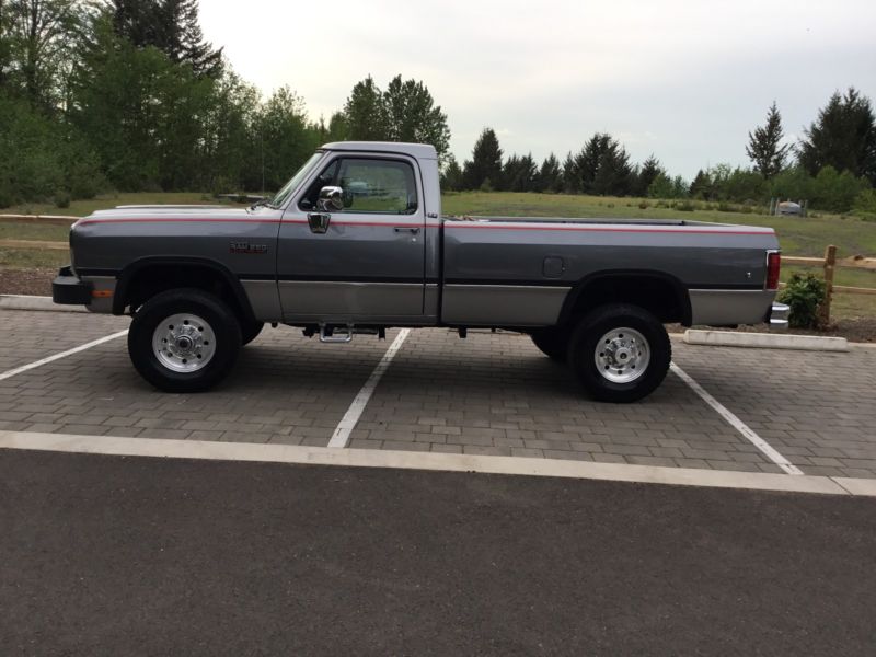 1993 Dodge Ram 2500 1993 DODGE 2500 4X4 CUMMINGS MANUAL TRANSMISSION ...