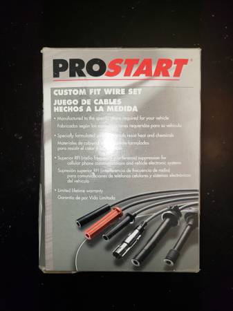 Photo 95-01 Ford Ranger ProStart spark plug wires set $20