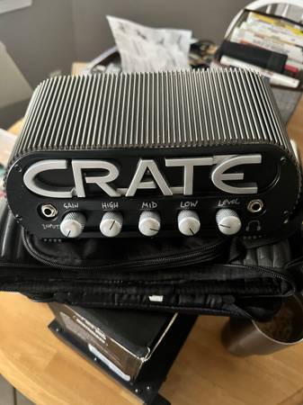 Crate powerblock portable lifier head with case $100