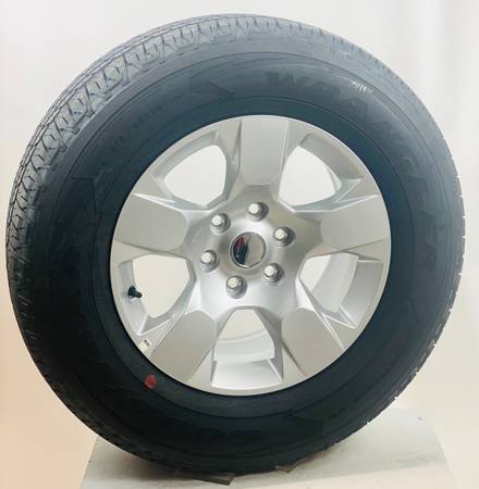 Photo New 18 Silver Wheels With Goodyear Tires Fits Chevy and GMC Trucks $749