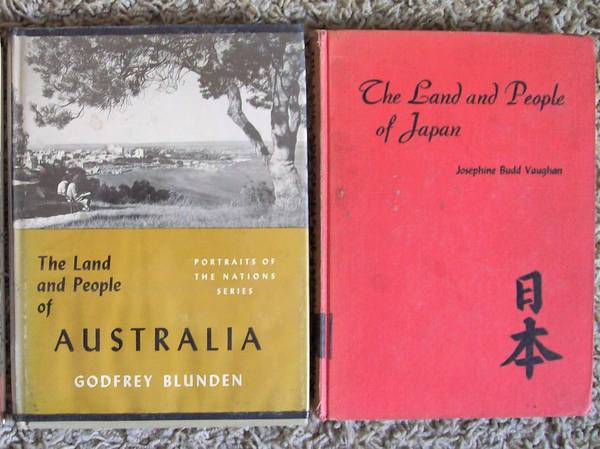 Photo (2) 1950s the Land and People books $5