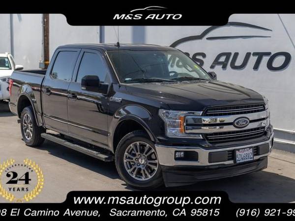 2019 Ford F150 LARIAT pickup Agate Black Metallic $37,585 | Cars ...