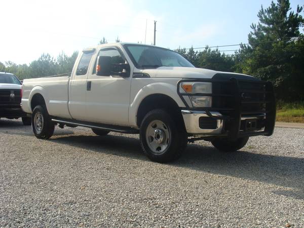 2012 FORD F350 EXTENDED CAB 4X4 WORK TRUCK STOCK #801 - ABSOLUTE ...