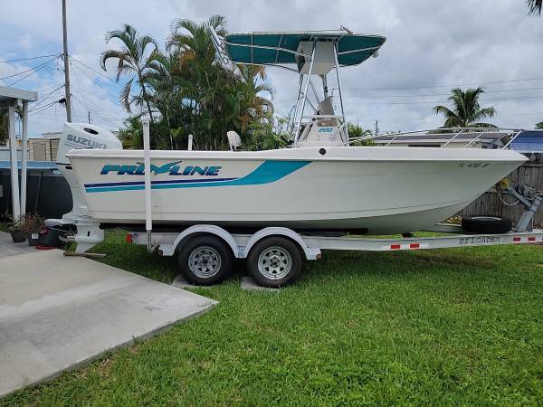 1996 Proline 22ft Openfisher boat $30,000