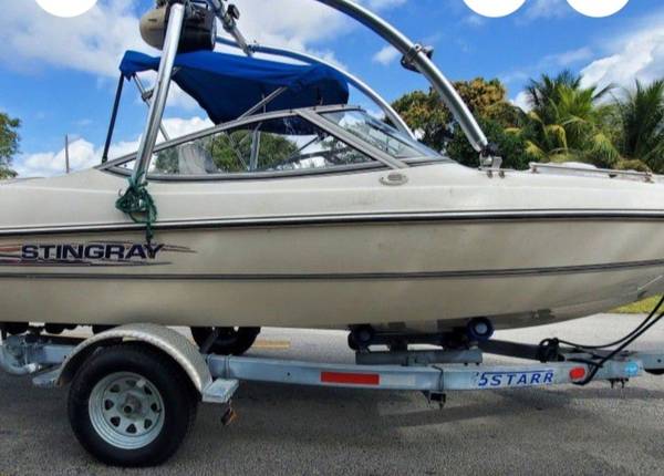 2007 stingray 180 rx 18 ft powerboat 2007 used for day cruising and w $6,900
