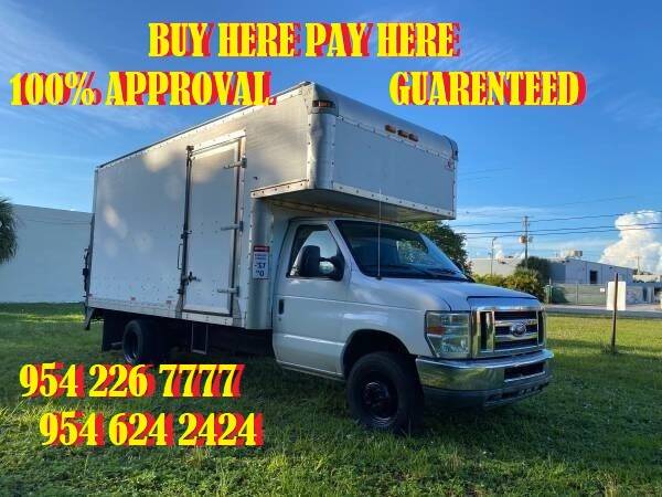 Photo 2012 FORD E450 BOX TRUCK WITH OVER HEAD STORAGE - $14,990 (Fort Lauderdale)