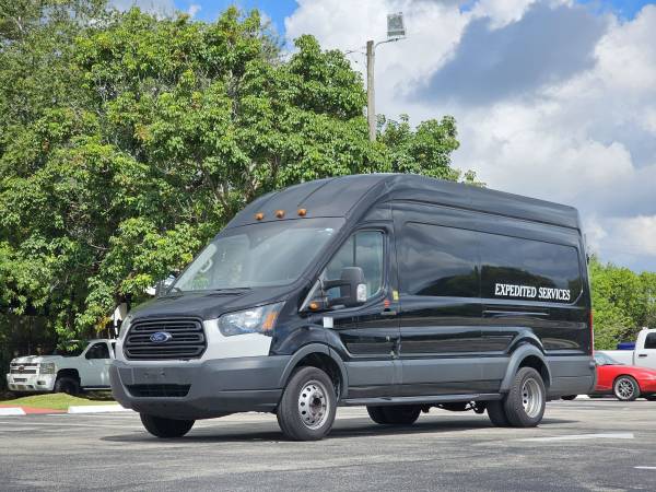 Photo 2018 FORD TRANSIT 350 VAN EXTENDED DIESEL DUNLI  TEXT ME OR CALL M $15,900