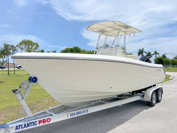 2020 COBIA 237CC NEW UPHOLSTERY $48,500