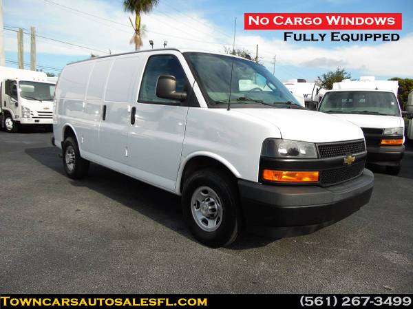Photo 2021 Chevrolet Express 2500 Cargo Van SHELVES Loaded Work CARGO VAN $36,900