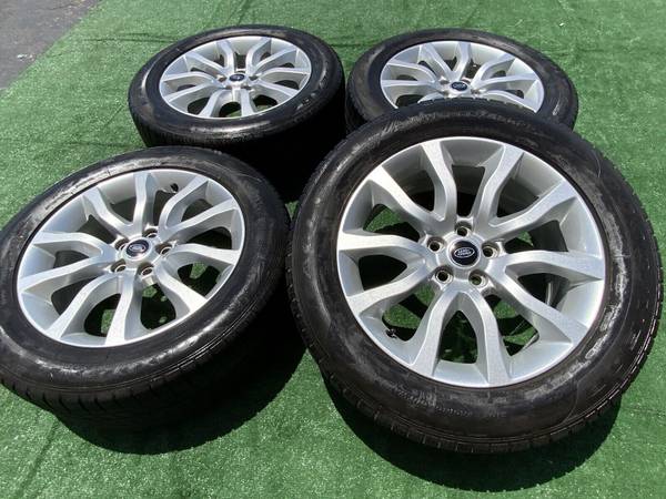 Photo 20 Range Land Rover OEM wheels rims tires Sport HSE TPMS Sensors $495