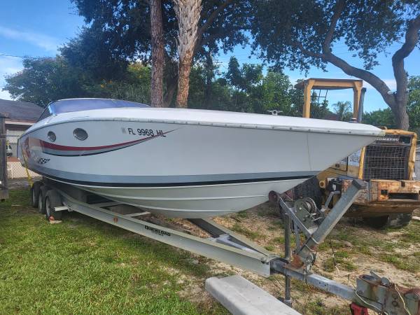 Photo 33 donzi crossbow project boat Engines and trailer included $16,000