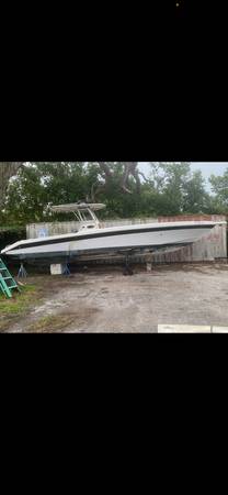 Photo 36 Performance offshore center console fishing boat hull  Damaged $19,500