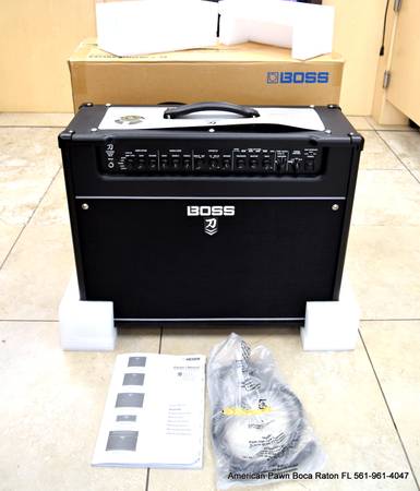 Photo Boss Katana 100 MKII 100W Guitar Combo Amplifier Black with GA Foot Co $549