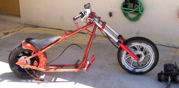 Photo Chopper Mini Bike for Parts $200