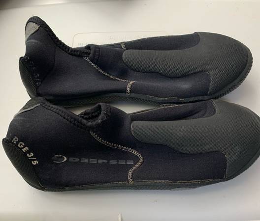 Deep See Aqua Purge 35 mm Boots Shoes for Scuba Diving Womens Size 9 $10