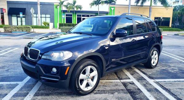 Photo For Sale X5 BMW... sport, NAVY BLUE, GRAY clean interior . Great price $6,500