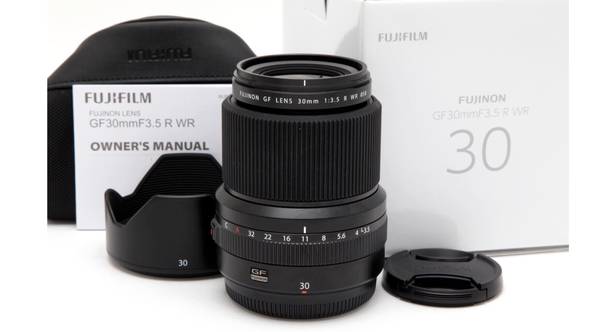 Photo Fujifilm GF 30mm F3.5 R WR lens $995