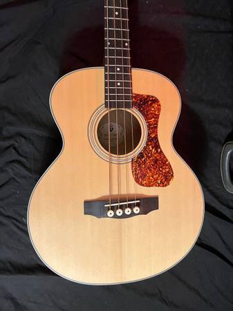 Photo Guild Acoustic Electric Bass Guitar  $400
