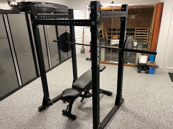 Photo Gym equipment - Rouge Fitness Squat Rack $600