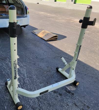 Photo HEAVY DUTY SQUAT RACK and WEIDER WEIGHT BENCH