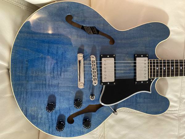 Heritage Standard H-535 Limited Edition Electric Guitar - Washed Blue $2,650