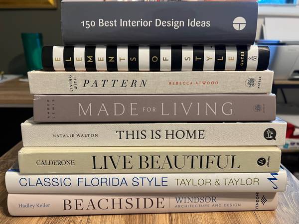 Photo Home Interior Design Books Lot $75