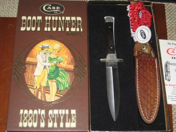Photo NEW Case knife Boot Hunter $350