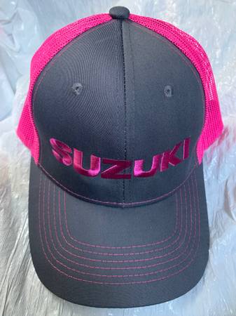 Photo New Suzuki Mesh Snapback Hat $10