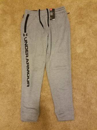 Photo Pants Mens Sweatswear Under Armour L Gray  Spyder L Gray Black NEW $70