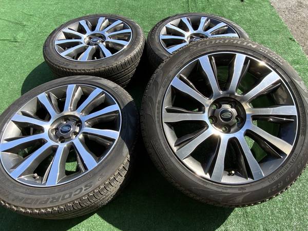 Photo Range Rover Autobiography Wheels OEM Factory Genuine Rare TPMS Rims $1,500