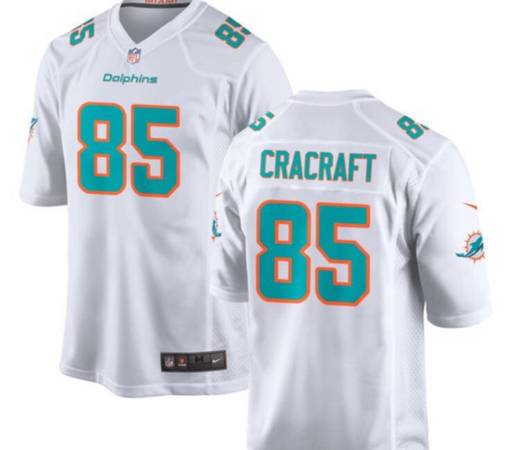 Photo River Cracraft White Stitched Game Jersey $39