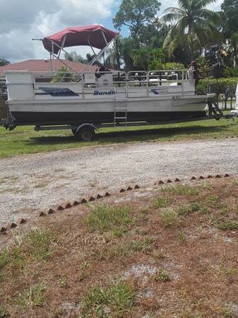 fresh water fishing pontoon $7,500