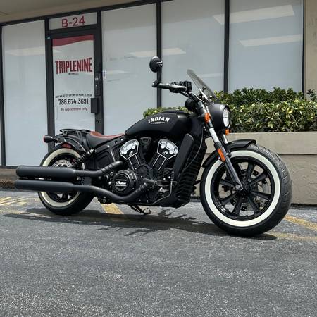 Photo indian motorcycle scout bobber abs 2019 $10,600